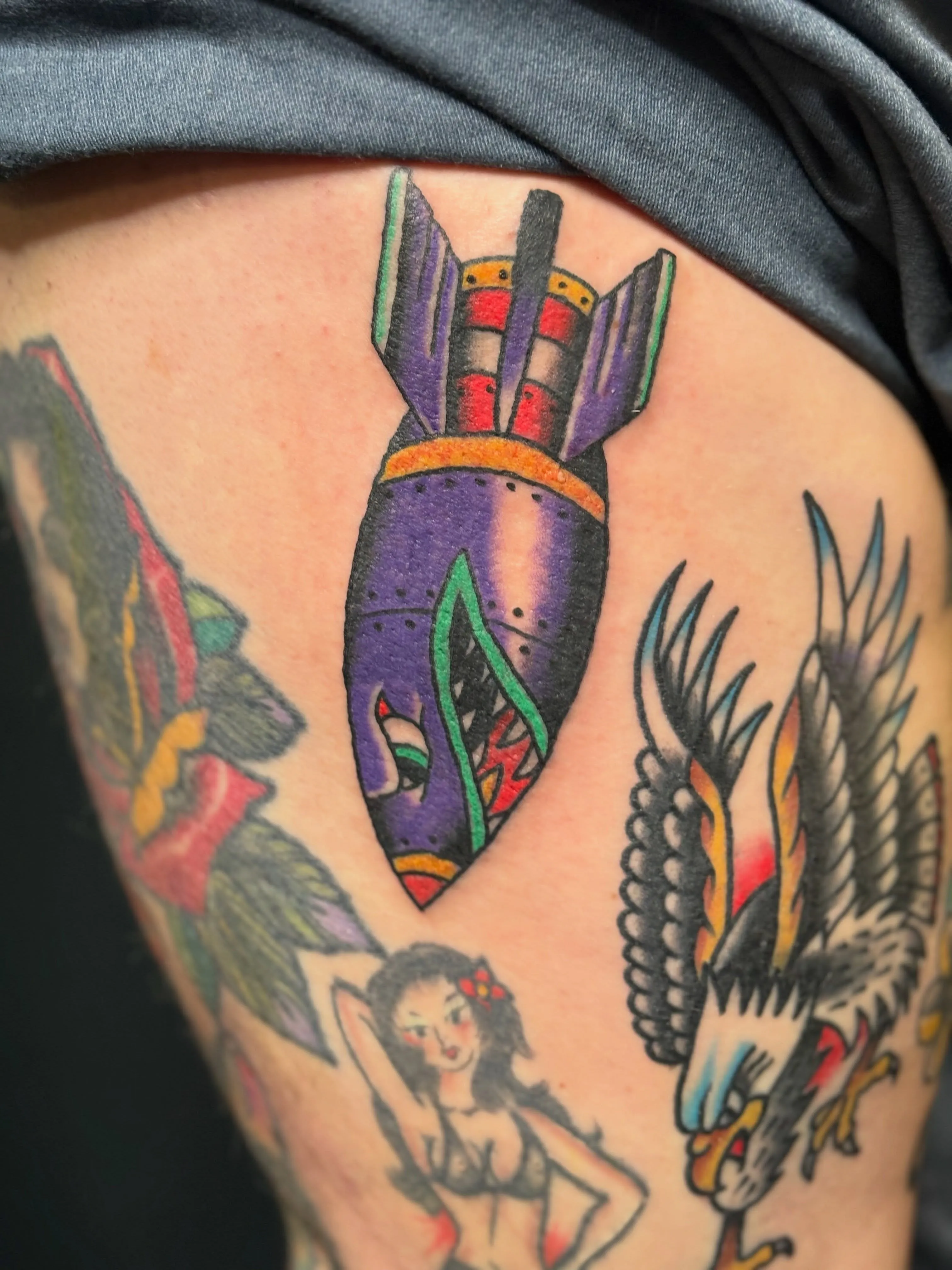 Tattoo by Quincy at Legacy Tattoo Company in Kelso, WA