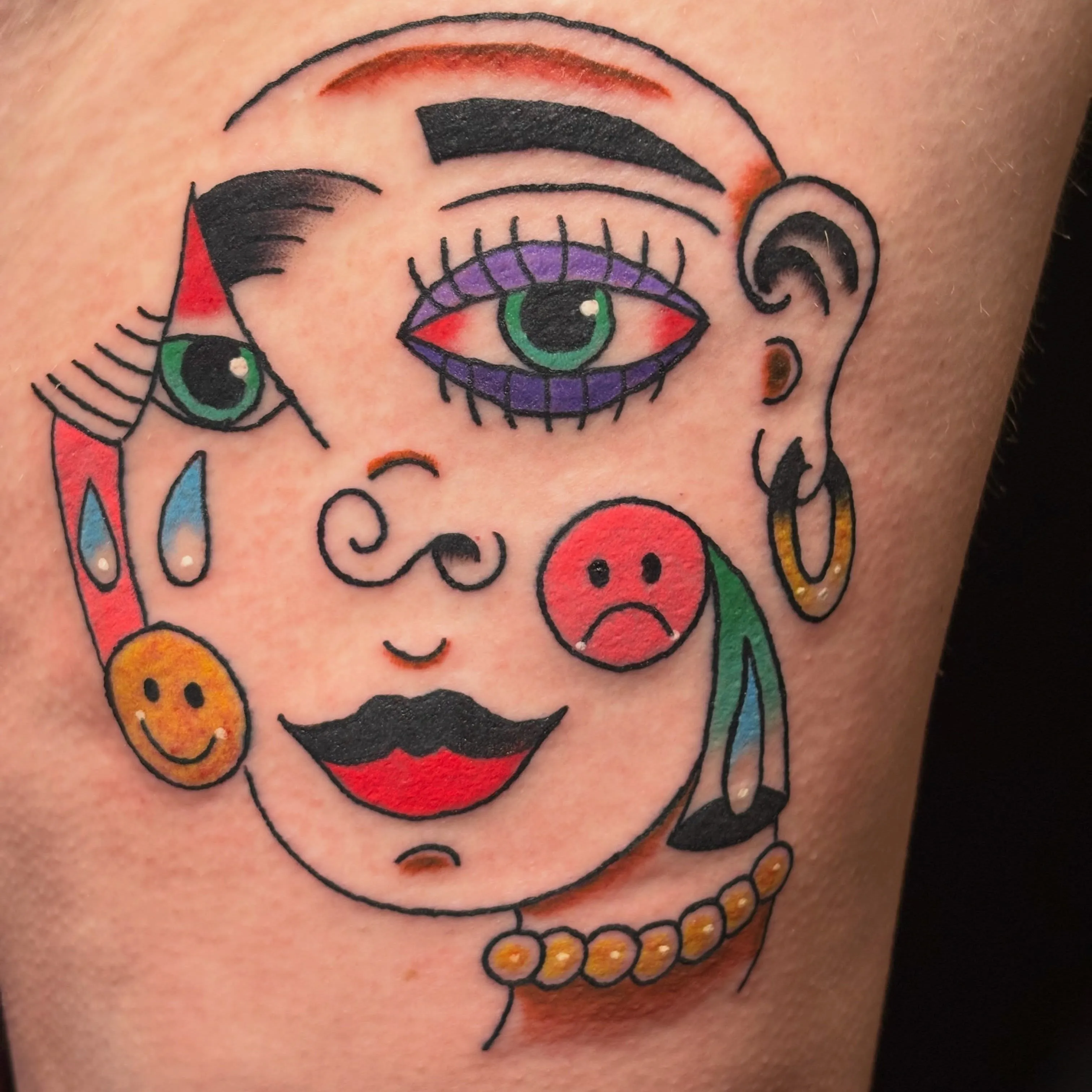 Tattoo work by Quincy