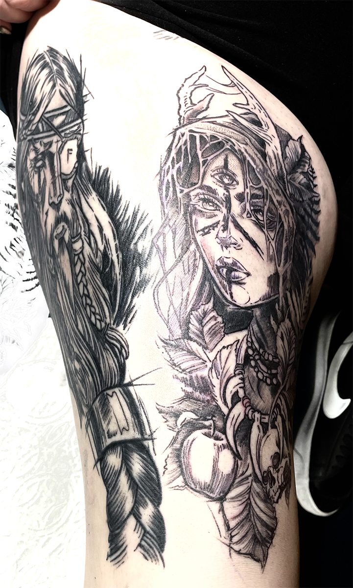 Custom tattoo artwork 3